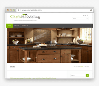 Chef Remodeling Website