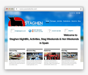Staghe Website