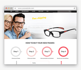 The Glasses Company Website