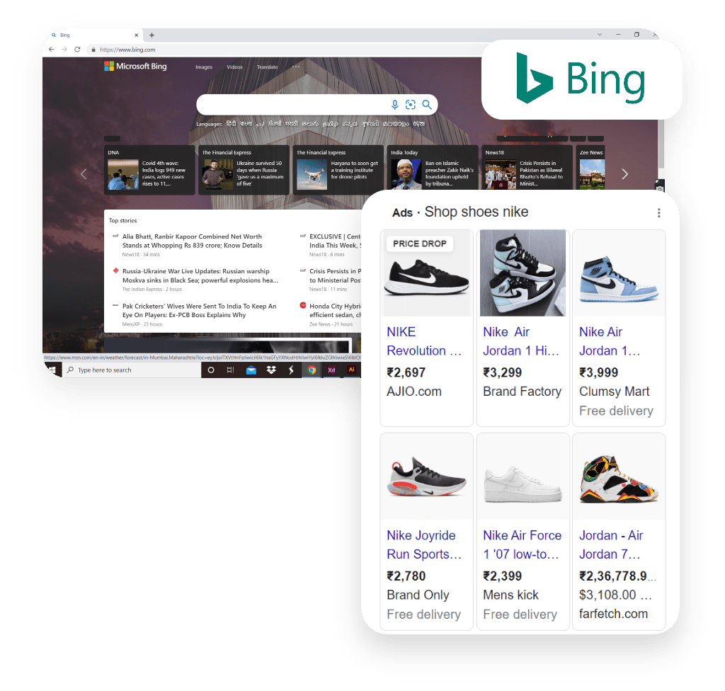 Bing Ads Advertising