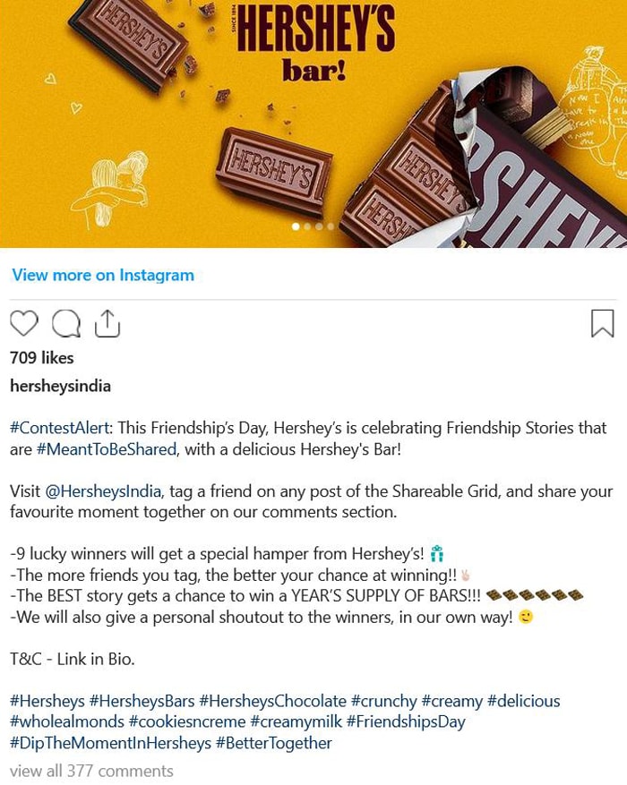 Instagram Friendship Day Campaign