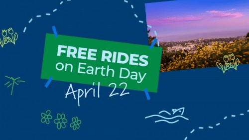 Free Rides on Earth Day