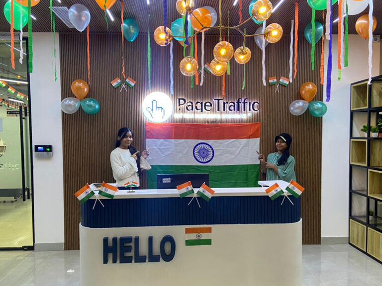 Republic day at PageTraffic